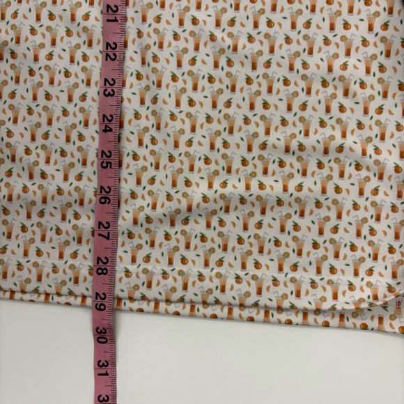 Rhoback || Orange Crush Polo Performance Golf Shirt Drink Cocktails Large - Picture 7 of 8